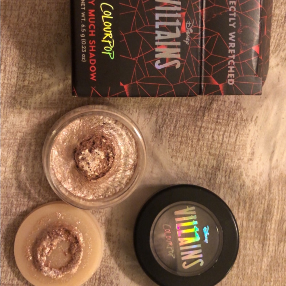 Colourpop Disney villains